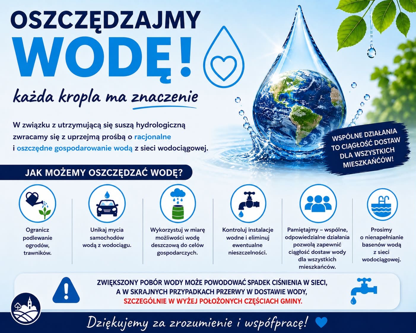 Oszczędzaj wodę