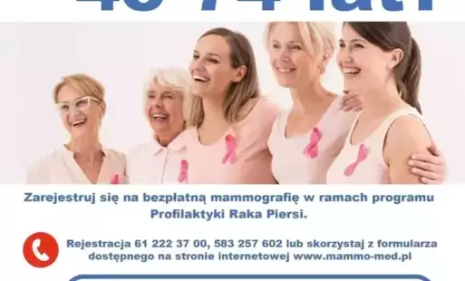 Zdjęcie do Bezpłatne badanie piersi w mammobusie.