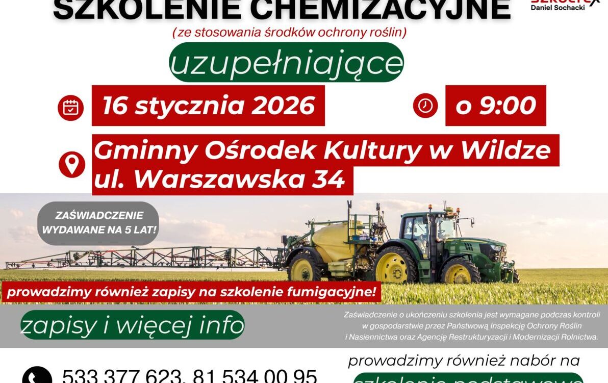 Szkolenie chemizacyjne