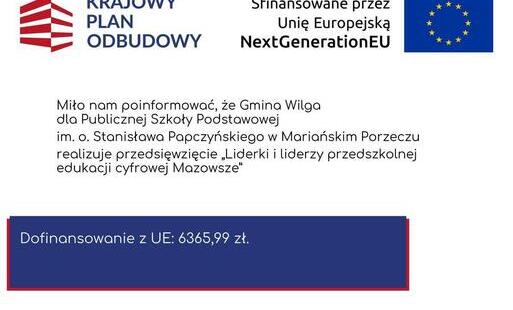 Zdjęcie do Liderki i liderzy przedszkolnej edukacji cyfrowej Mazowsze 